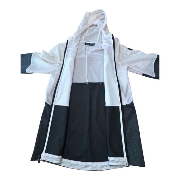 Under Armour Coldgear Hybrid Windbreaker Gray Pink Fitted 1306456-101 Men’s Sz S - Picture 9 of 15